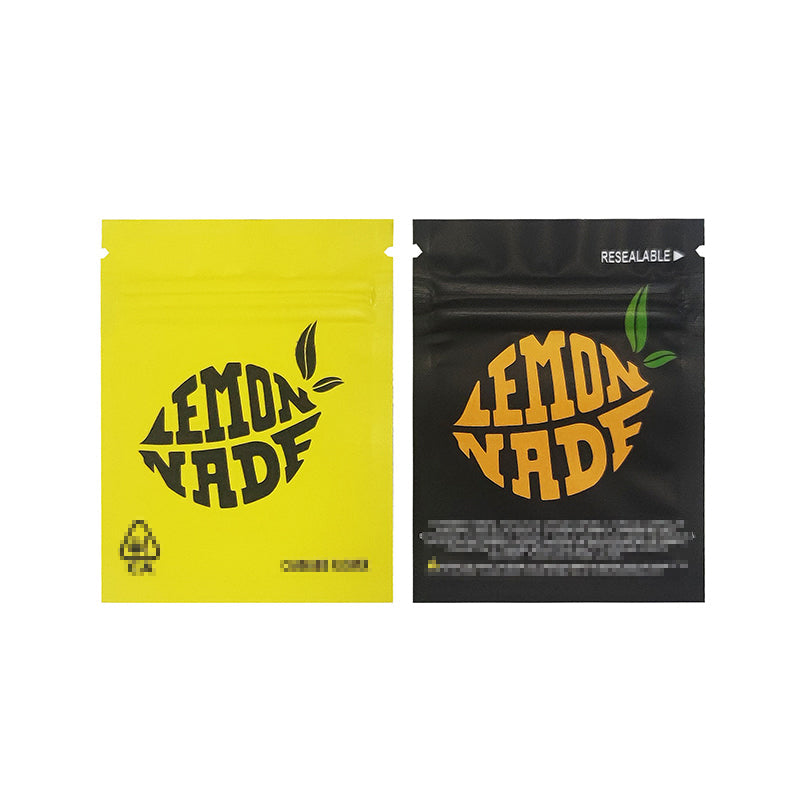 1g -3g Cookies Plastic Zipper Pouch With Stickers laser Anti Label Foil Bags Flavor Herb Flower Dry Tobacco Retail Bags