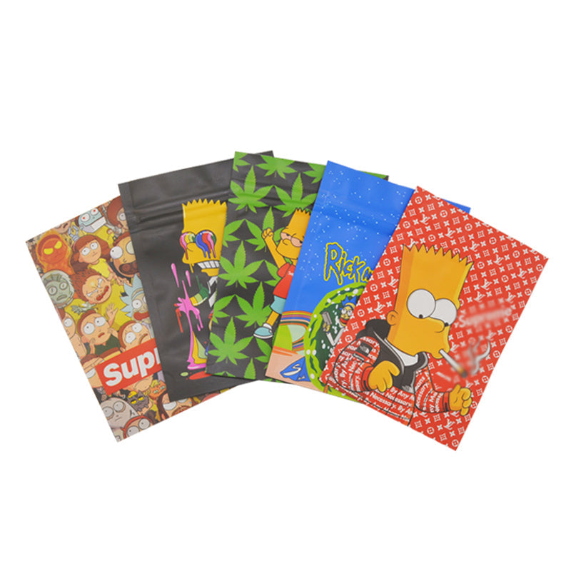 8.5x12+2.5cm Stand up Zipper Bags 3.5g