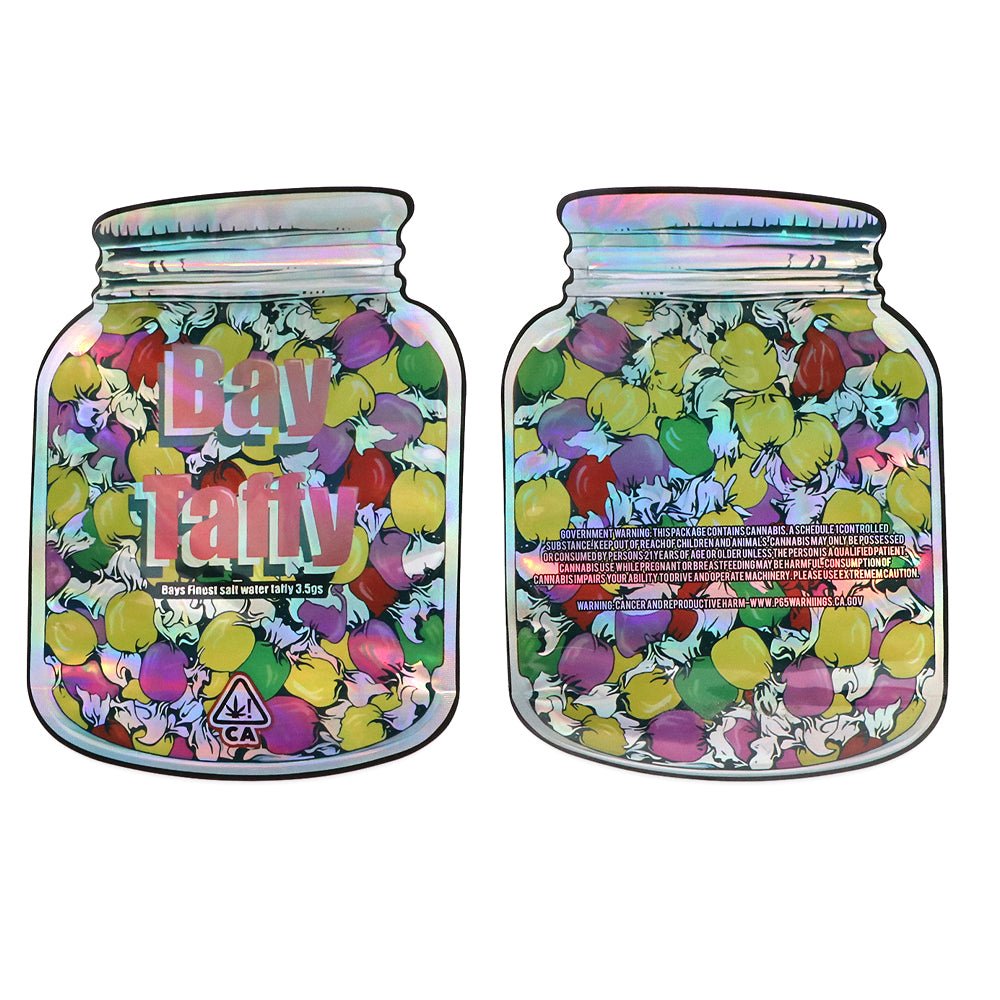 Bay Taffy Mylar Bags 3.5 Grams