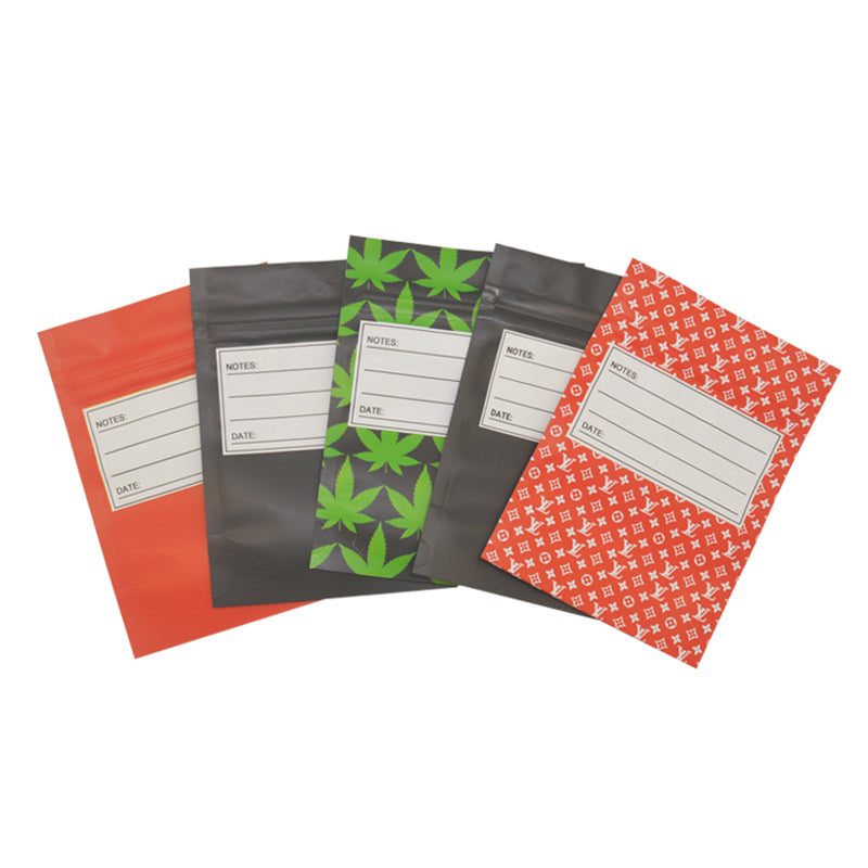 8.5x12+2.5cm Stand up Zipper Bags 3.5g