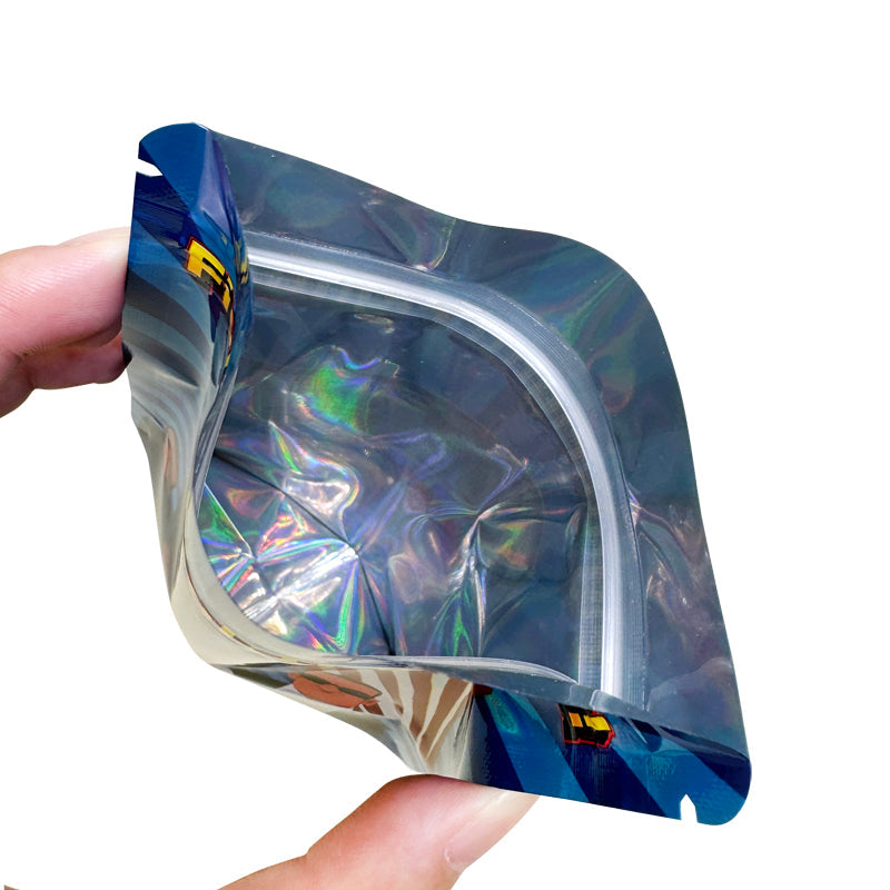 100pcs Mylar Bags Holographic 1-3.5g Zip lock Bag 2024 Party Use Bags Funny Design In Stock Small Pouches,Donald Trump Assassination Make America Great Again Fight Holiday Gift,Trump Shooting Trump 2024 1g-3.5g Gift Bags