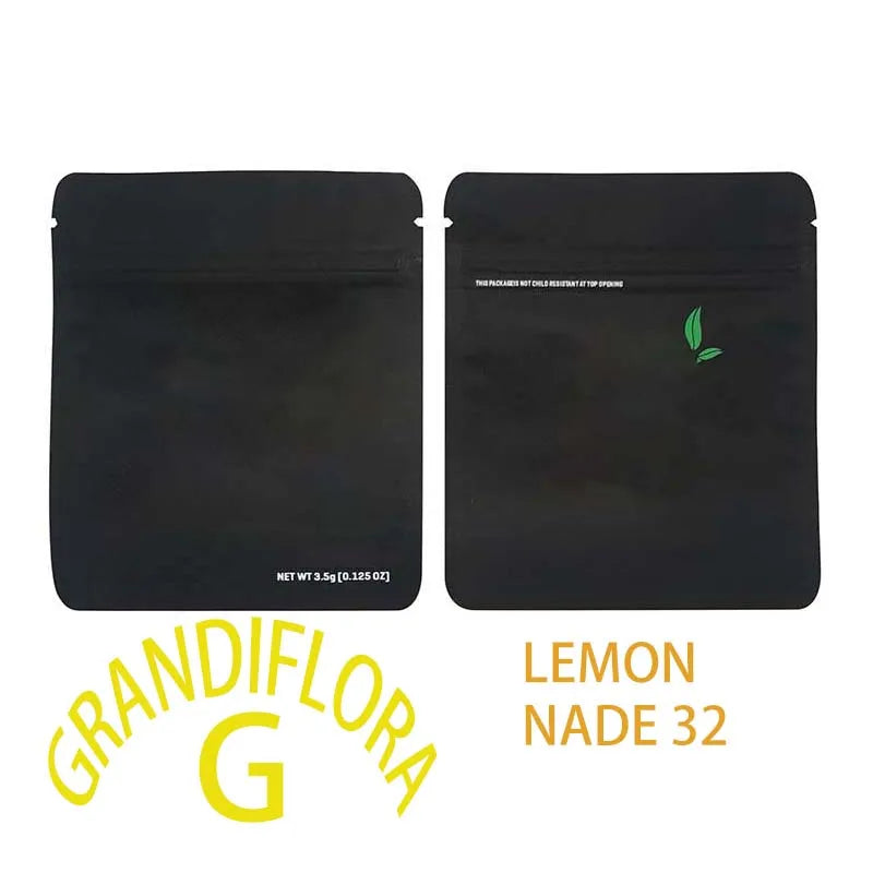 Edibles Food Grade 3.5g Mylar Bag Foil Candy Cookie Package Smell-proof Soft Touch Stand Up Pouches Custom Ziplock Plastic Bags