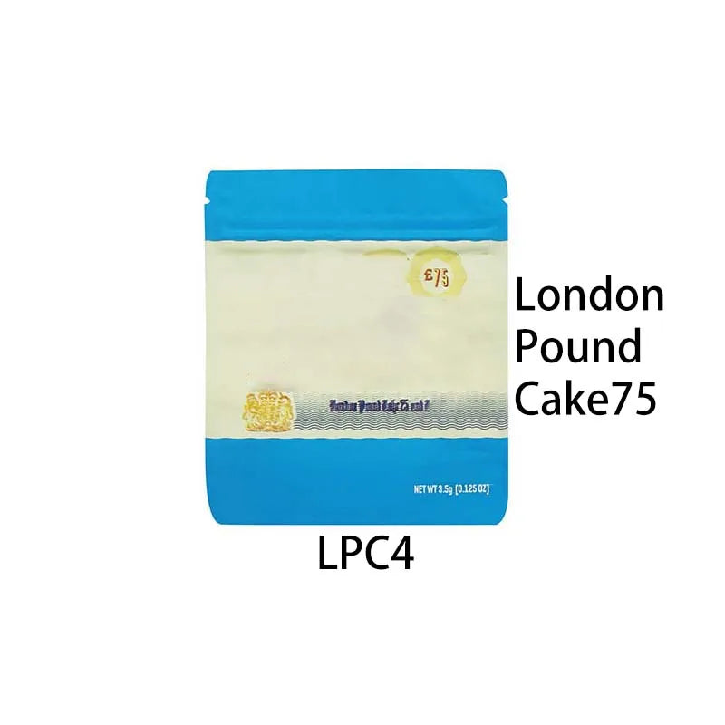 Edibles Food Grade 3.5g Mylar Bag Foil Candy Cookie Package Smell-proof Soft Touch Stand Up Pouches Custom Ziplock Plastic Bags