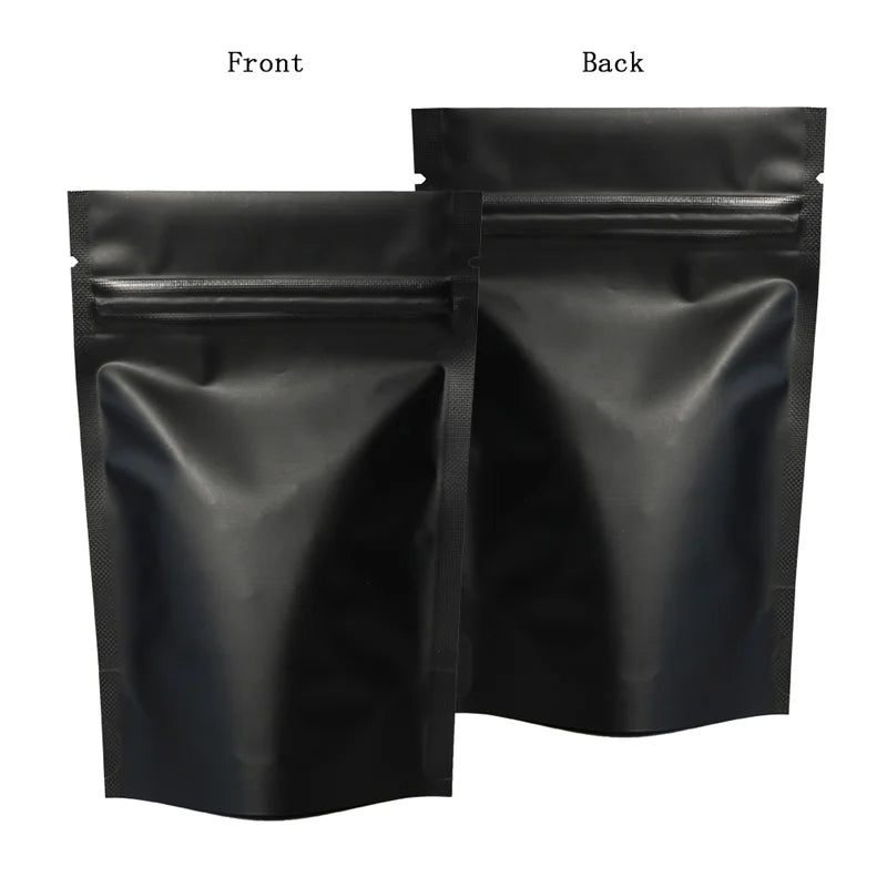 Metallic Mylar Ziplock Bag, Water Proof Plastic Bags, Stand Valve Pouch, Resealable Aluminum Foil