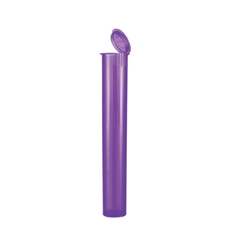 Wholesale 116mm Child Resistant Vial Pill Packaging Container Pp Bottle Plastic Squeeze Pop Top Tube