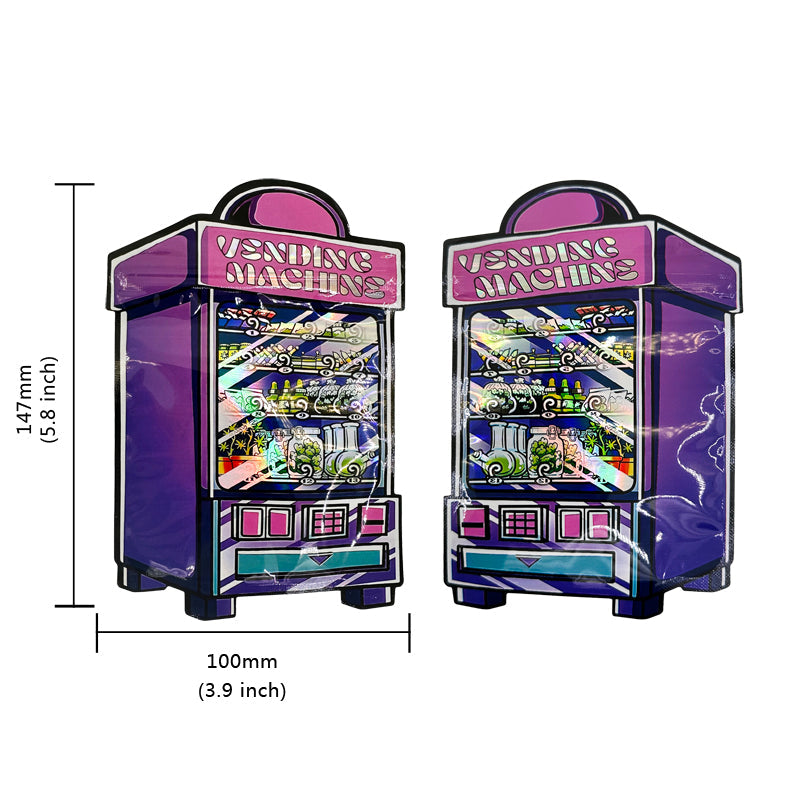 100pcs Shape Mylar Bags Holographic Gift Surprises, Stationery, Holiday Parties, Birthdays, Packaging, Funny Props, DIY Playsets