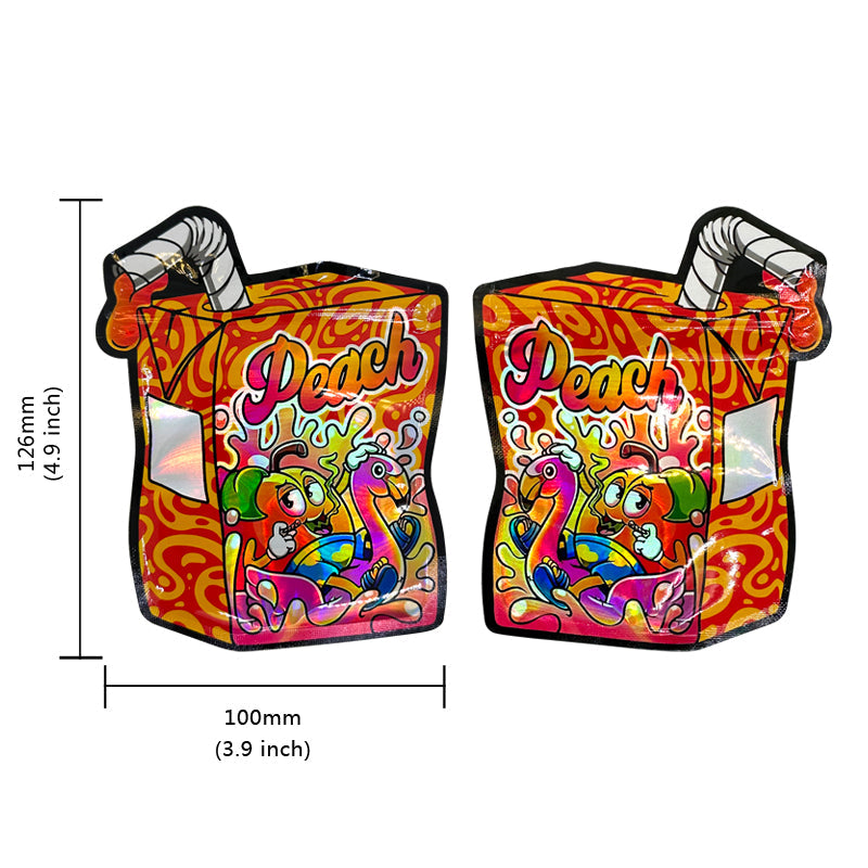 100pcs Shape Mylar Bags Holographic Gift Surprises, Stationery, Holiday Parties, Birthdays, Packaging, Funny Props, DIY Playsets