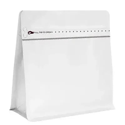 50pcs Heat Sealable Matt Mylar Aluminum Foil Pouches Flat Bottom Ziplock Tea Ground Coffee Valve Packaging Bag 150g 250g 500g