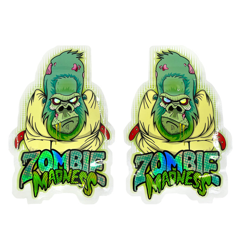 1g -3.5g Shape Zipper Bags Hologram Laser Bags Packaging Small Pouches