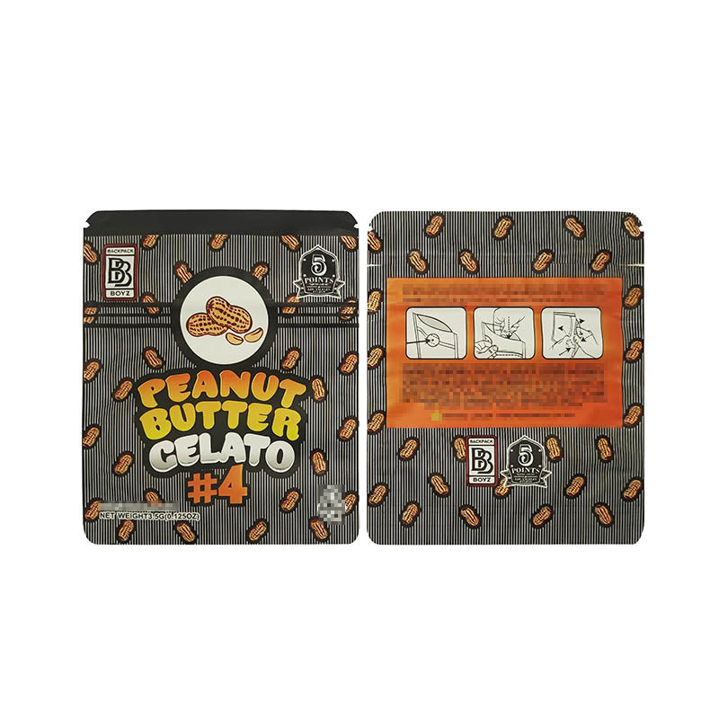 Backpack Boyz Plastic Bags 1g - 3.5g Smell Proof Flower CBD Edibles Cookies Packaging Child Resistant CR Exit Ziplock Mylar Children Proof Zipper Bags