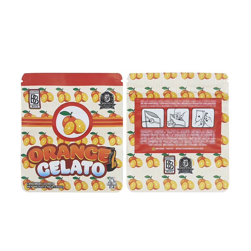Backpack Boyz Plastic Bags 1g - 3.5g Smell Proof Flower CBD Edibles Cookies Packaging Child Resistant CR Exit Ziplock Mylar Children Proof Zipper Bags