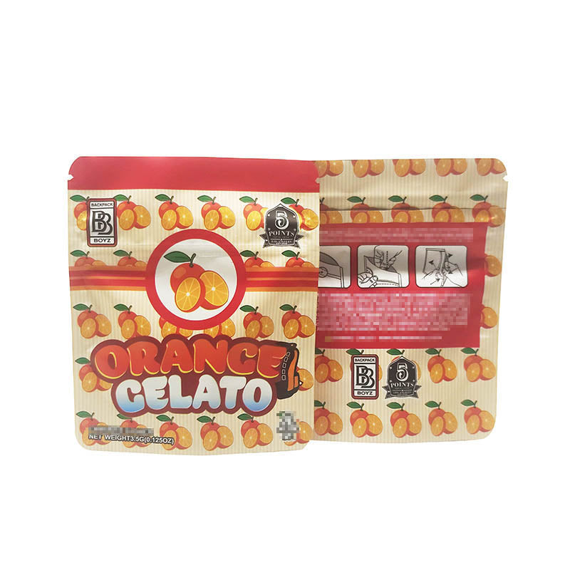 Backpack Boyz Plastic Bags 1g - 3.5g Smell Proof Flower CBD Edibles Cookies Packaging Child Resistant CR Exit Ziplock Mylar Children Proof Zipper Bags