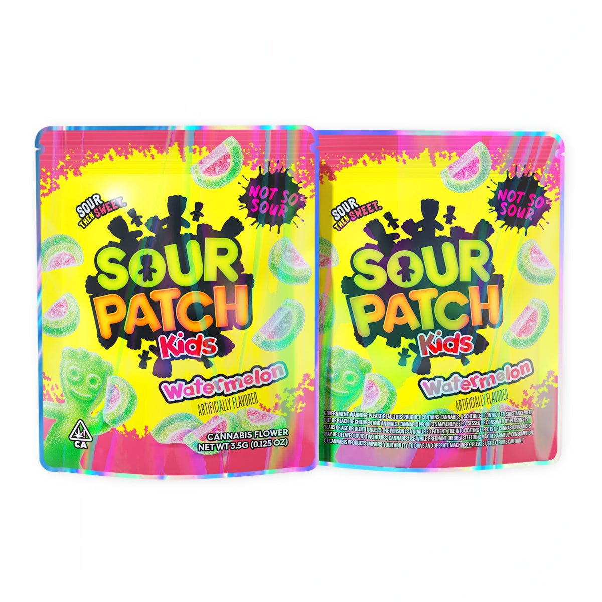 Sour Patch Kids Watermelon Mylar Bags 3.5 Grams