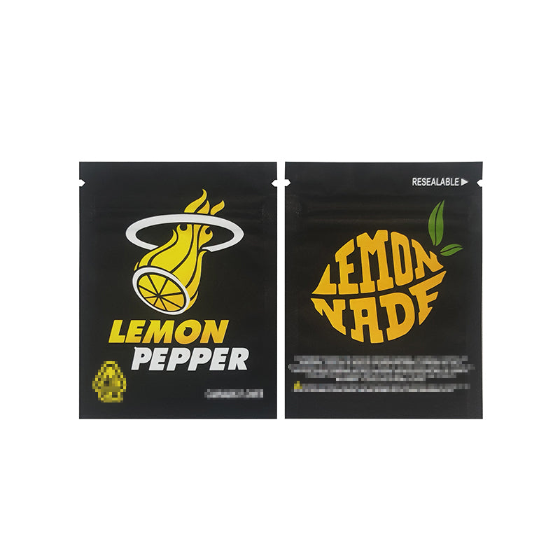 1g -3g Cookies Plastic Zipper Pouch With Stickers laser Anti Label Foil Bags Flavor Herb Flower Dry Tobacco Retail Bags