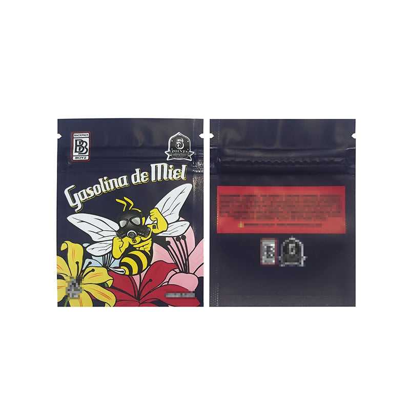 Backpack Boyz Plastic Bags 1g - 3.5g Smell Proof Flower CBD Edibles Cookies Packaging Child Resistant CR Exit Ziplock Mylar Children Proof Zipper Bags