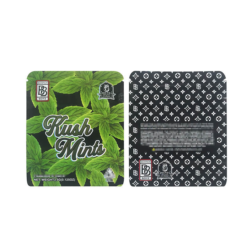 Backpack Boyz Plastic Bags 1g - 3.5g Smell Proof Flower CBD Edibles Cookies Packaging Child Resistant CR Exit Ziplock Mylar Children Proof Zipper Bags