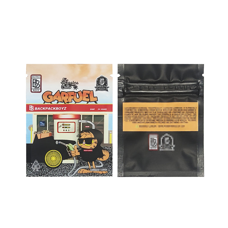 Backpack Boyz Plastic Bags 1g - 3.5g Smell Proof Flower CBD Edibles Cookies Packaging Child Resistant CR Exit Ziplock Mylar Children Proof Zipper Bags