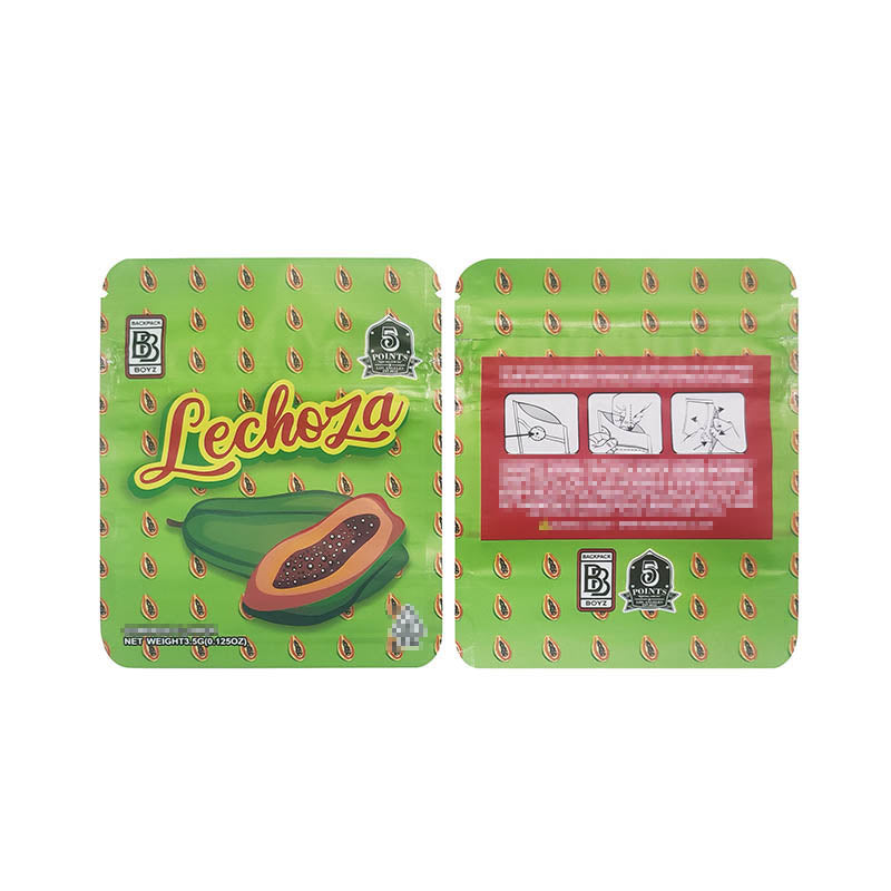 Backpack Boyz Plastic Bags 1g - 3.5g Smell Proof Flower CBD Edibles Cookies Packaging Child Resistant CR Exit Ziplock Mylar Children Proof Zipper Bags