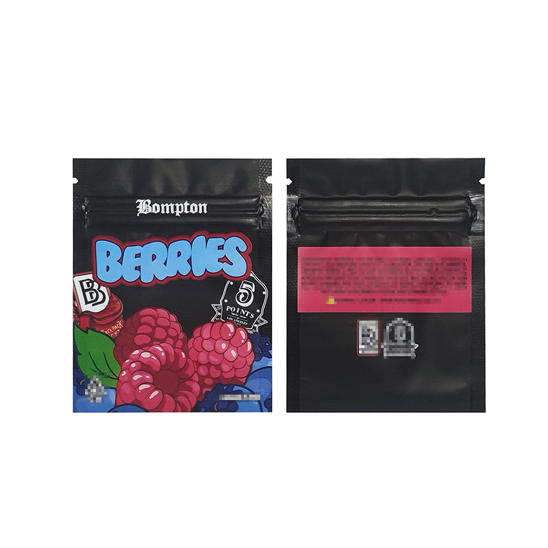 Backpack Boyz Plastic Bags 1g - 3.5g Smell Proof Flower CBD Edibles Cookies Packaging Child Resistant CR Exit Ziplock Mylar Children Proof Zipper Bags