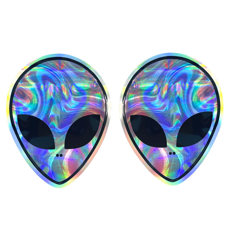 1g -3.5g Shape Zipper Bags Hologram Laser Bags Packaging Small Pouches