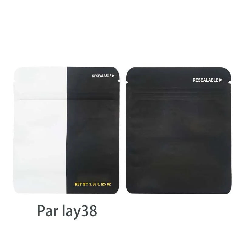 Edibles Food Grade 3.5g Mylar Bag Foil Candy Cookie Package Smell-proof Soft Touch Stand Up Pouches Custom Ziplock Plastic Bags
