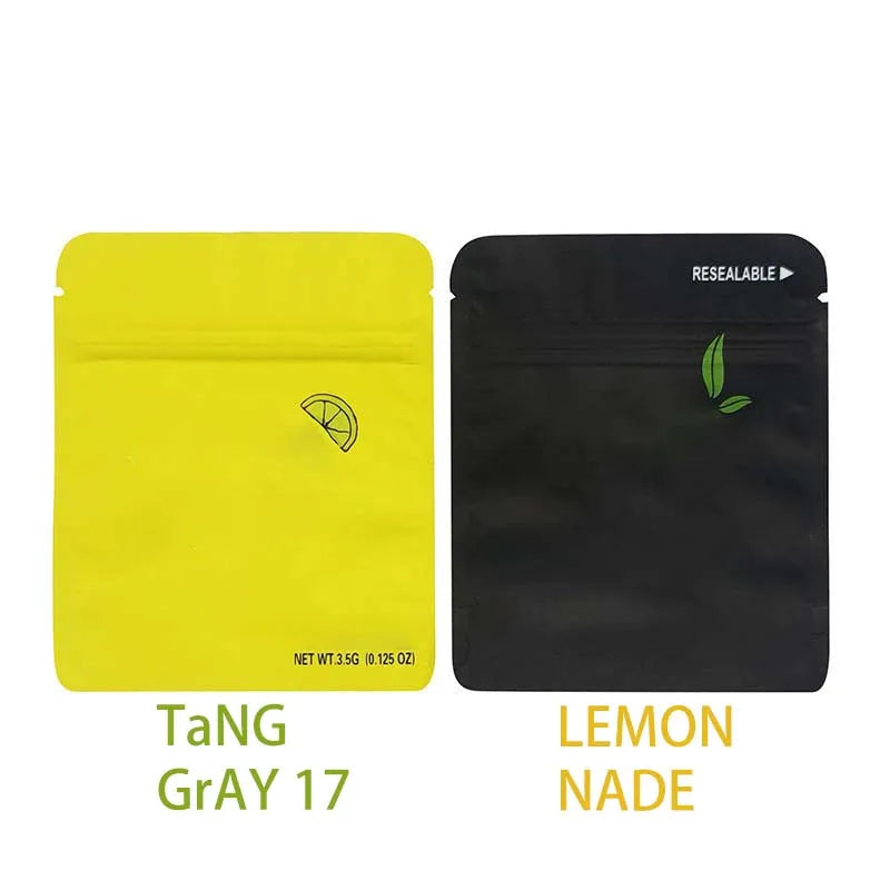 Edibles Food Grade 3.5g Mylar Bag Foil Candy Cookie Package Smell-proof Soft Touch Stand Up Pouches Custom Ziplock Plastic Bags
