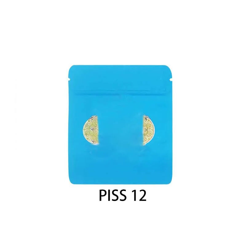 Edibles Food Grade 3.5g Mylar Bag Foil Candy Cookie Package Smell-proof Soft Touch Stand Up Pouches Custom Ziplock Plastic Bags
