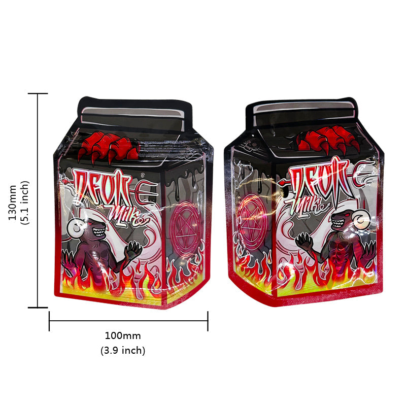 100pcs Shape Mylar Bags Holographic Gift Surprises, Stationery, Holiday Parties, Birthdays, Packaging, Funny Props, DIY Playsets