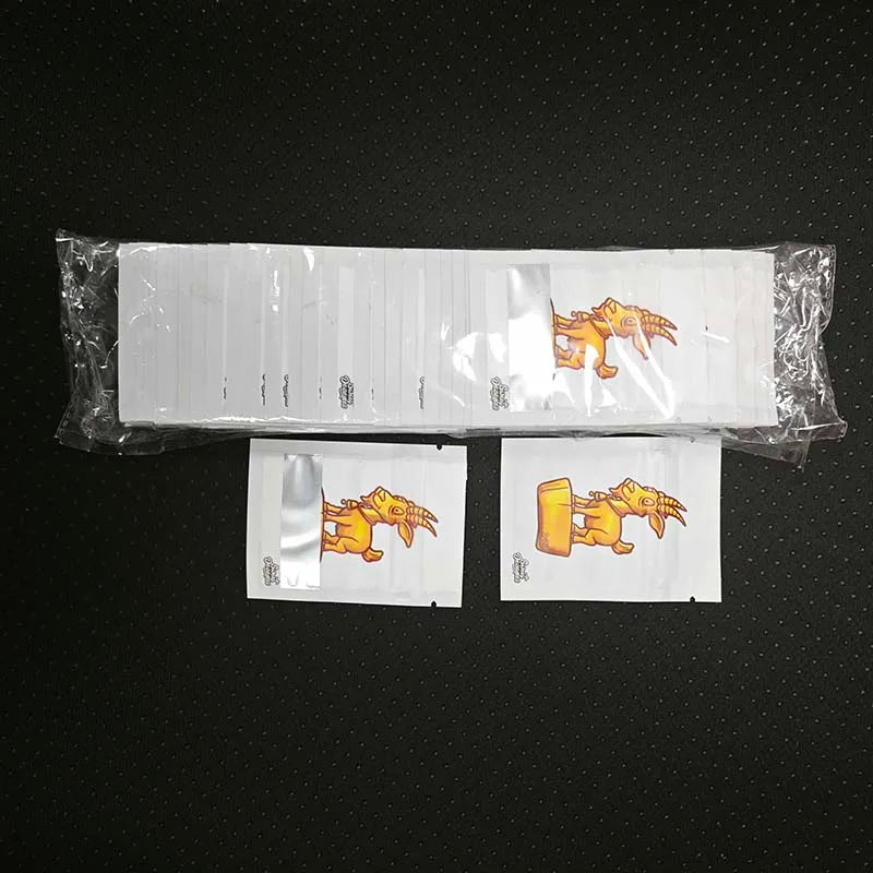 Flower Package 1g Mylar Bag 3.5g Smell Proof Foil Resealable Ziploc Pouch Plastic Die Cut Cookie Storage Small Bolsas Pochon Bag