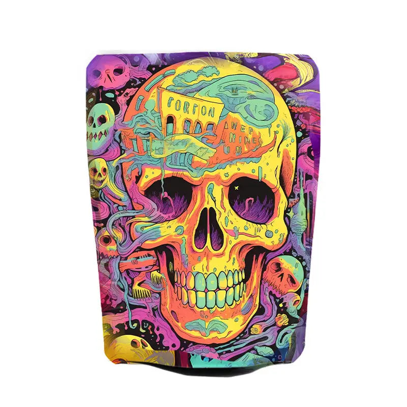 3.5G 7g 14g 28g custom plastic vertical Doypack bag deodorant 3.5g Mylar bag with my logo