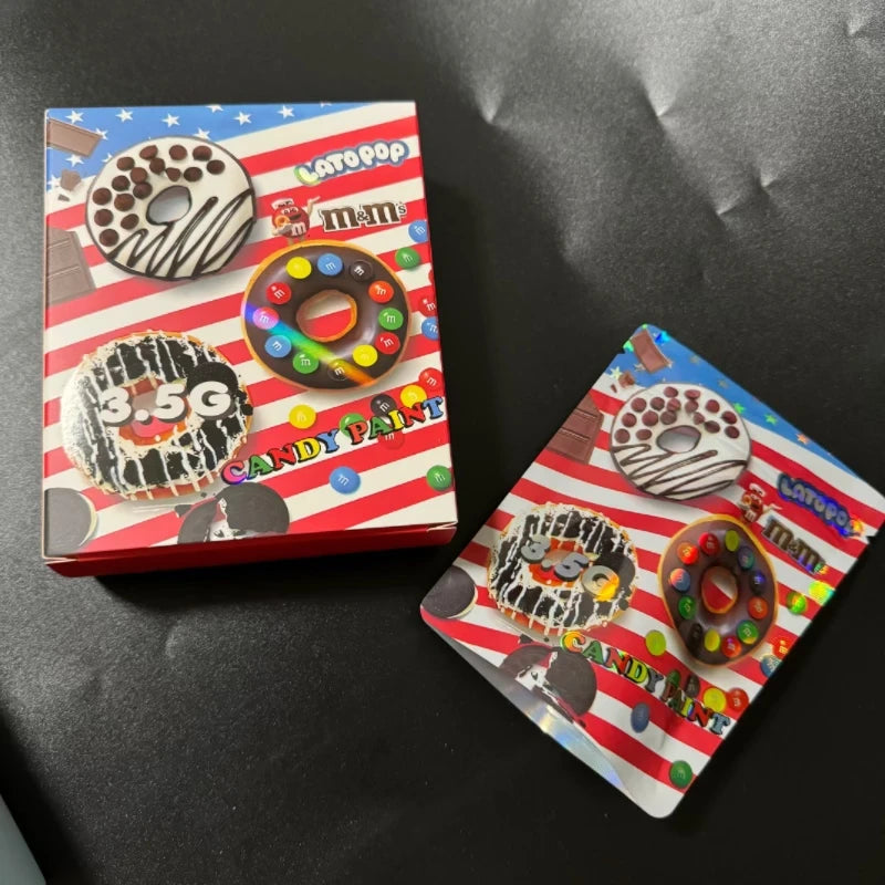 Custom Print Smell Proof Mylar Bags with Boxes 3.5g Box Packaging Holograph 7g 8th Box Cali Die Cut Mylar Bag
