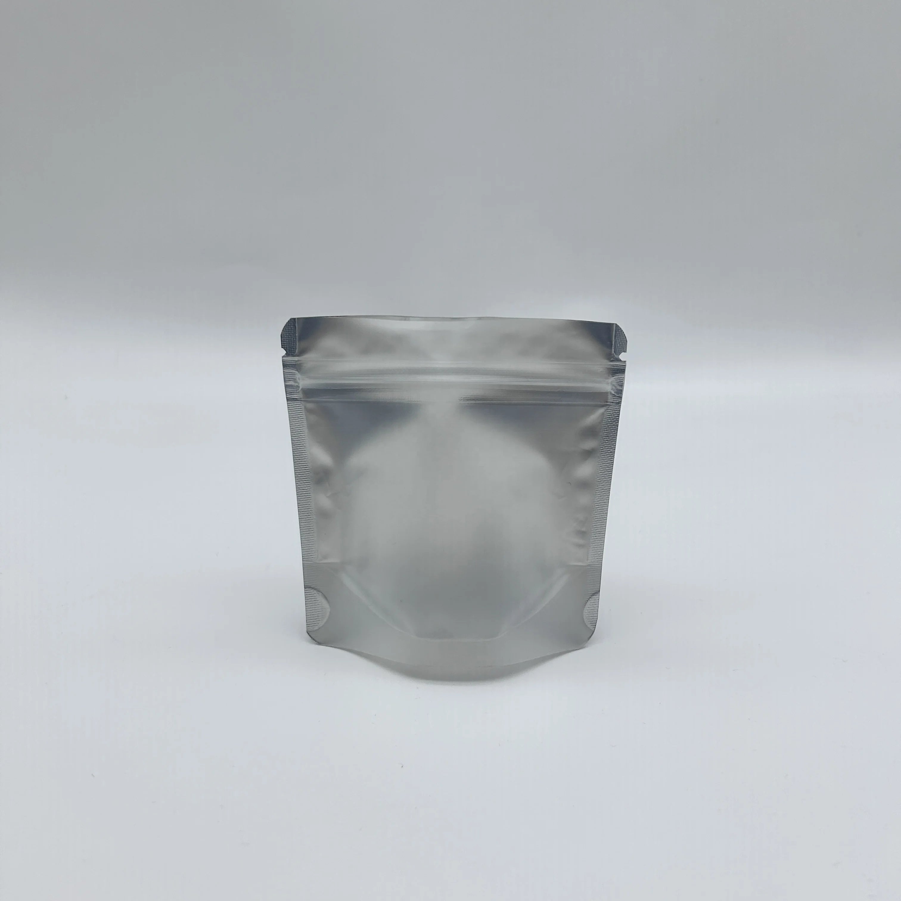 Holographic 3.5g Mylar Bag Smell Proof Resealable Die Cut Mylar Bags Stand up Pouch Custom Printed 3.5G Bag