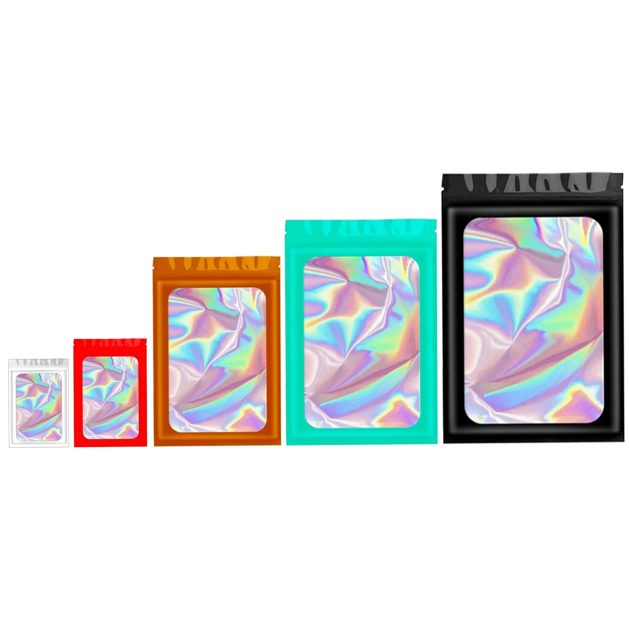 1g 3.5g 7g 14g 28g Food Grade Reusable Smell Proof Soft Touch Zipper Edible Mylar 3.5 Bag