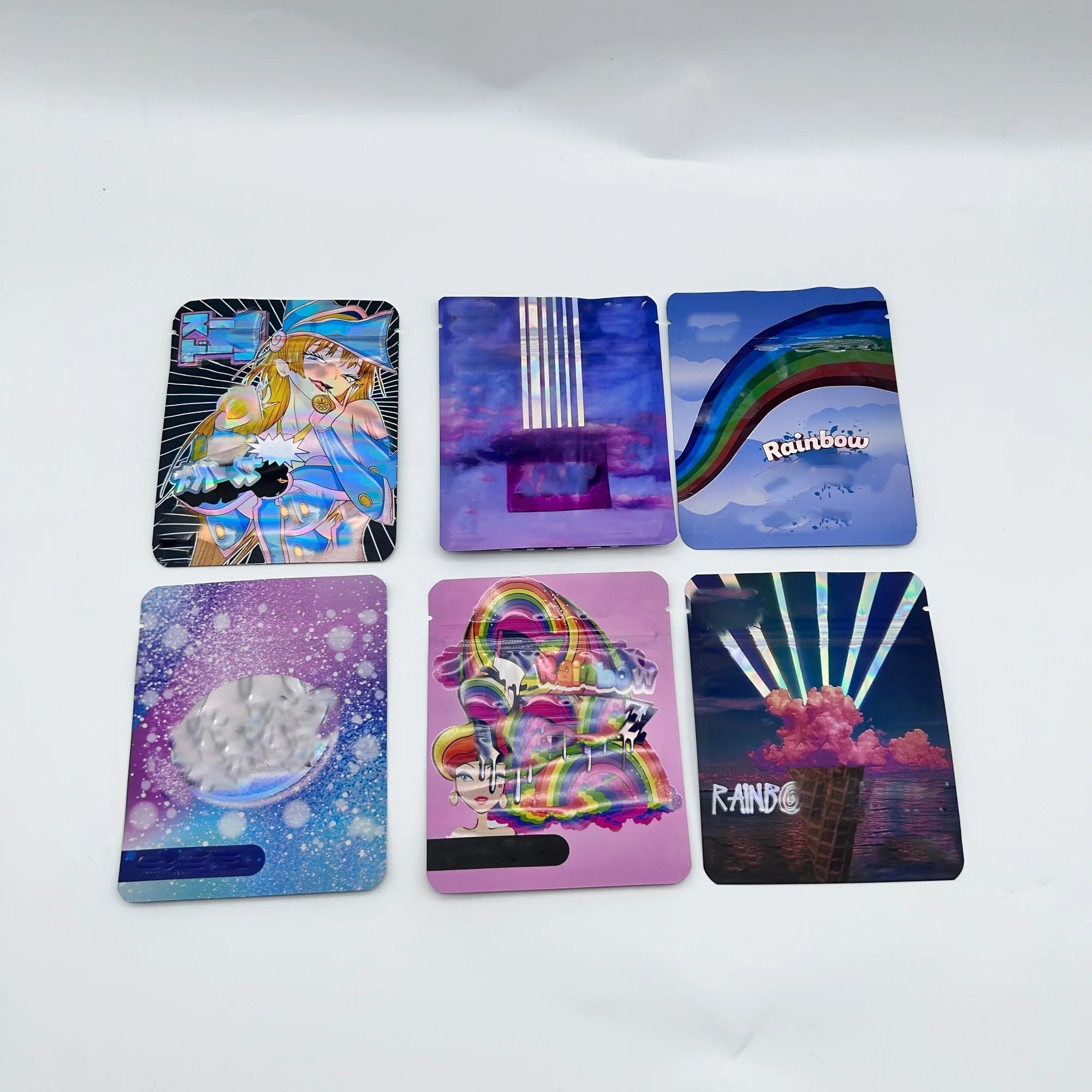 Custom Printed Smell Proof Bags 3.5g 1lb Child Resistant Packaging Matte Die Cut Mylar Bags 3.5 Shape Mylar Bag