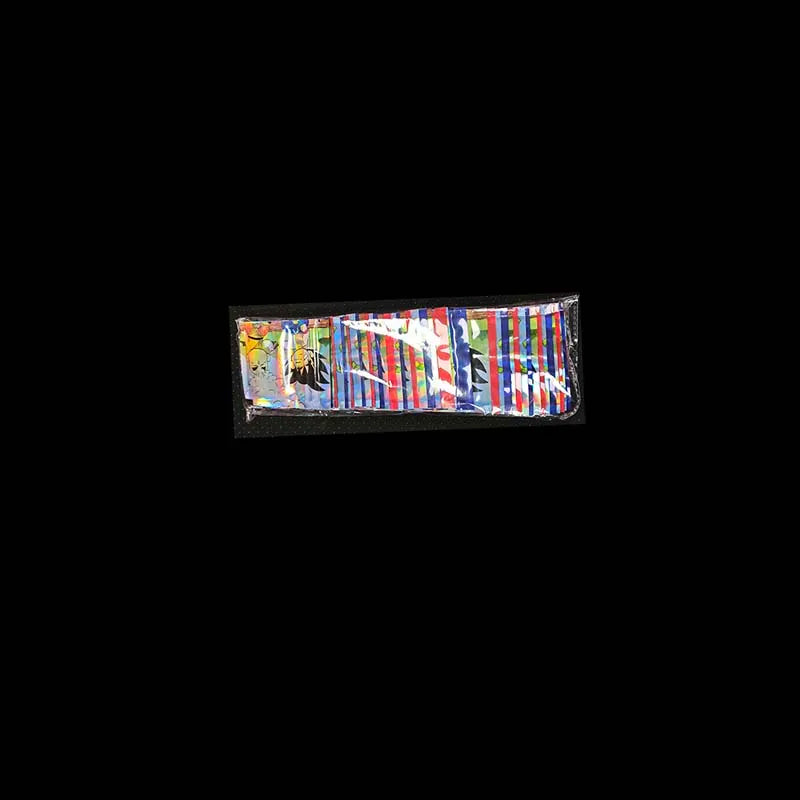 Mini 3 Side Seal Zip Lock Mylar Bag Cartoon 1g Edible Flat Zipper Pouch Laser Holographic Edible Smell Proof Flower Package Bags