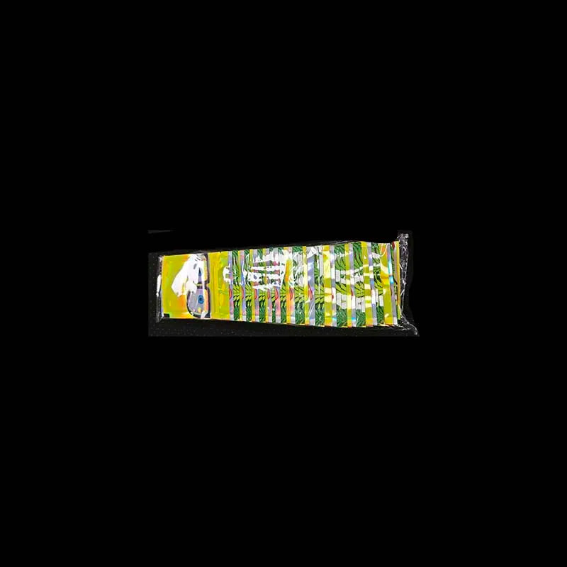 Mini 3 Side Seal Zip Lock Mylar Bag Cartoon 1g Edible Flat Zipper Pouch Laser Holographic Edible Smell Proof Flower Package Bags