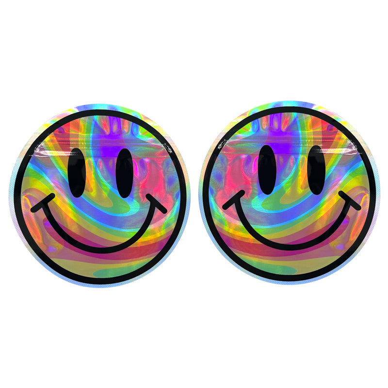 1g -3.5g Shape Zipper Bags Hologram Laser Bags Packaging Small Pouches