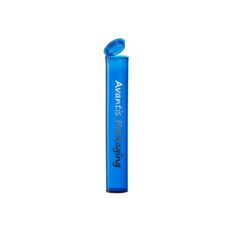 19X116mm flip-top plastic tube, one-piece bottle, safety cover bounce bottle POP TOP edible