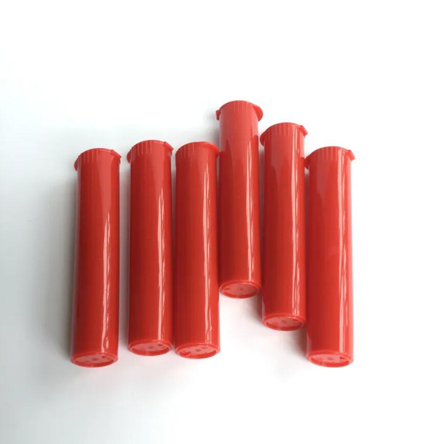 95Mm plastic integrated cover cigar tube, portable medicine storage tube, single portable moisturizing tube, pre-rolled cigarette paper tube batch