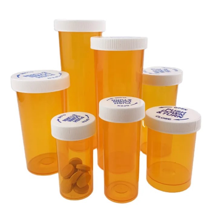 Factory direct sales of food-grade PP plastic bottles, children's safety cover small medicine bottles