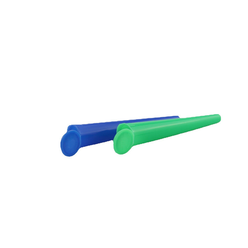 Children's conical outlet 109mm pressure screw cap pipe Cigarette pipe Anti-cigarette pipe PP USA