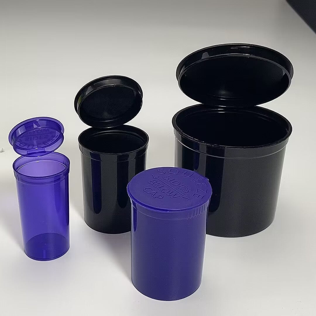 13DR 19DR 30DR 60DR 90drPOP TOP bounce bottle anti-child packaging