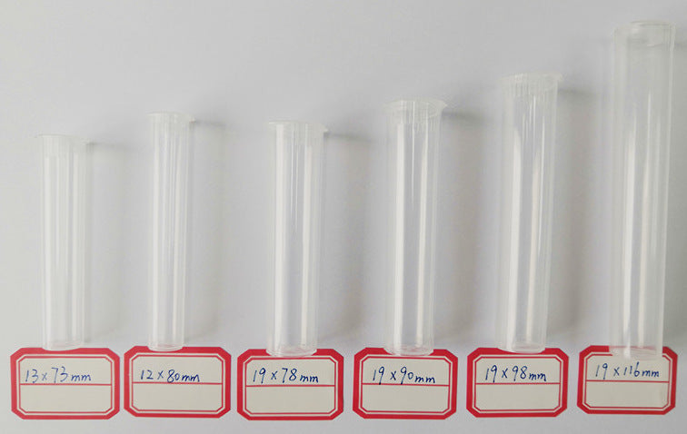 95Mm plastic integrated cover cigar tube, portable medicine storage tube, single portable moisturizing tube, pre-rolled cigarette paper tube batch