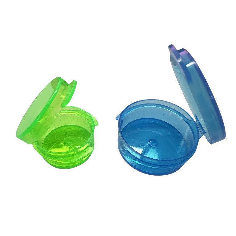 5g factory direct sales plastic cosmetic can flip jar plastic can mini pill bottle