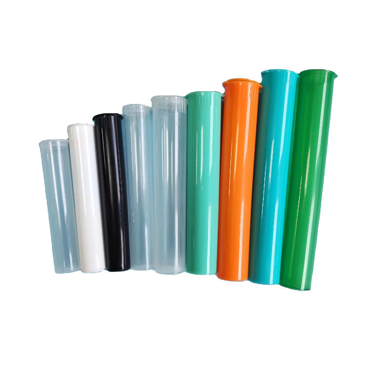 POP TOP plastic tube anti-child bounce tube 116mm cigar moisturizing tube medicine storage tube portable conical tube