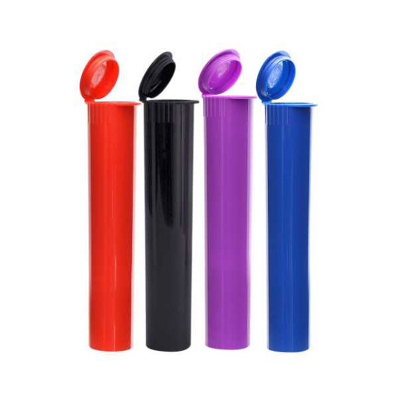 Wholesale 19x116mm plastic tube pop top plastic tube child protective tube