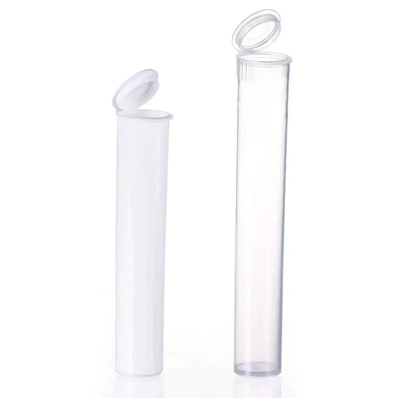 Anti-child PP bronzing tube Food grade clamshell plastic tube One-piece bottle Bouncing bottle Tobacco tube Plastic tube