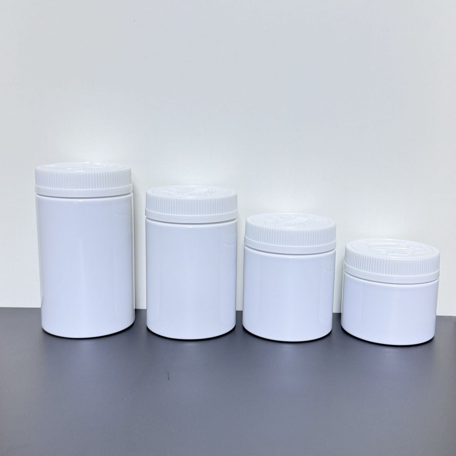 Spot Wholesale Press Screw Cap Plastic Transparent Food Jar Nut Whole Grain Snack Honey Sealed Jar PET Wide Mouth