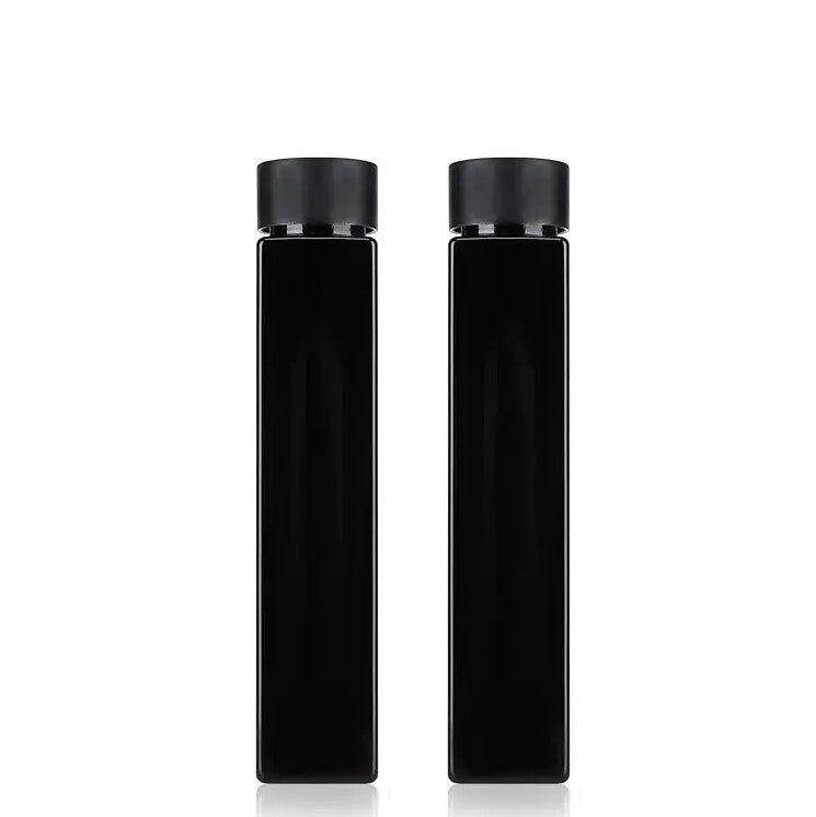 73Mm PET child anti-theft cigarette bayonet tube bottle, press screw cap plastic bottle