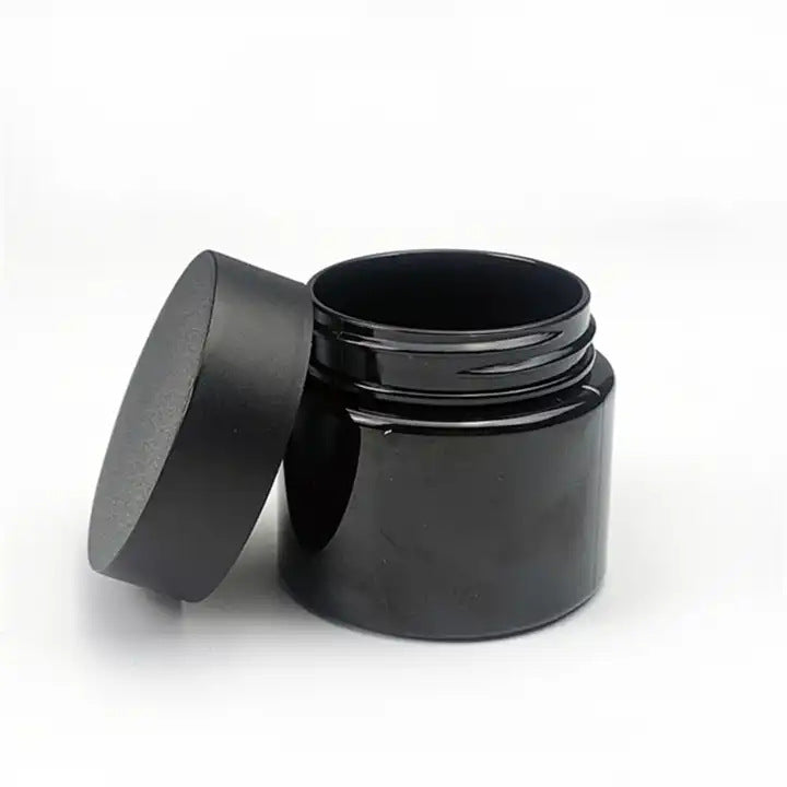 Spot wide-mouth round sealed jar pet transparent food plastic jar 50-400ml nut flower tea sub-canning